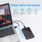 External Storage HDD Case For PC Laptop Micro Speed HDD SSD Hard Drive Enclosure With UASP Support 1