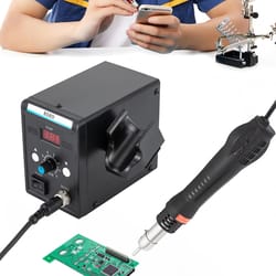 smd welding station for electronic repair, hot air desoldering station with led display screen