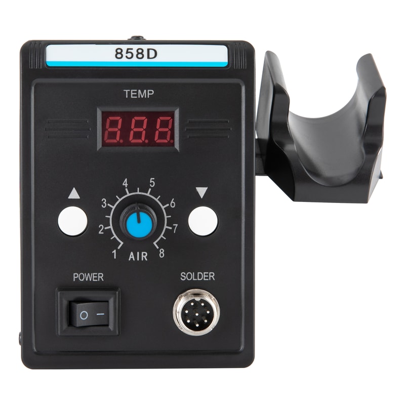 SMD Welding Station for Electronic Repair, Hot Air Desoldering Station with LED Display Screen