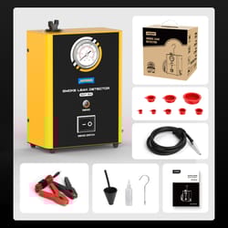 smoke machine , car smoke leak detector, automotive pipe leakage diagnostic tool with pressure gauge