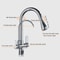 Black Pull Out Kitchen Faucet 3 Way Water Filter Tap Purification System Torneira Para Cozinha De P 7