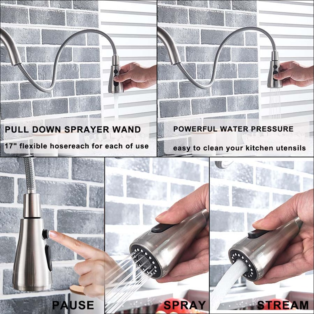 Black Pull Out Kitchen Faucet 3 Way Water Filter Tap Purification System Torneira Para Cozinha De P 9