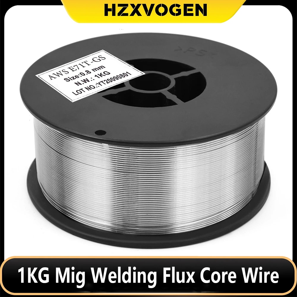 Gasless MIG Wire Flux Cored Welding Wire For Iron Carbon Steel Welder Accessories For Soldering 1
