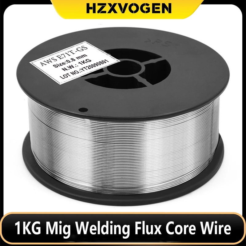 Gasless MIG Wire Flux Cored Welding Wire For Iron Carbon Steel Welder Accessories For Soldering 1