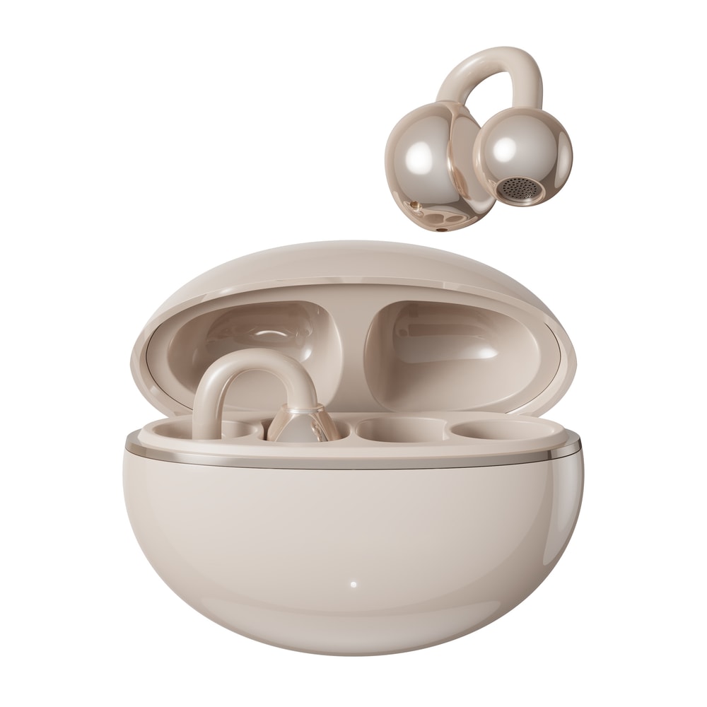 Waterproof Sports Earbuds Lightweight Bluetooth Headphones Open Ear Clip Headset 0