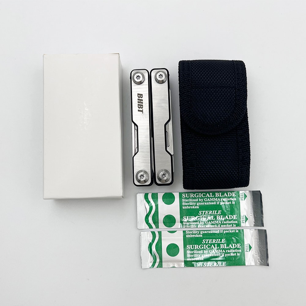 Stainless Steel EDC Mini MultiFunctional Tool Portable Pliers And Scissors Compact Tool For Travel 0