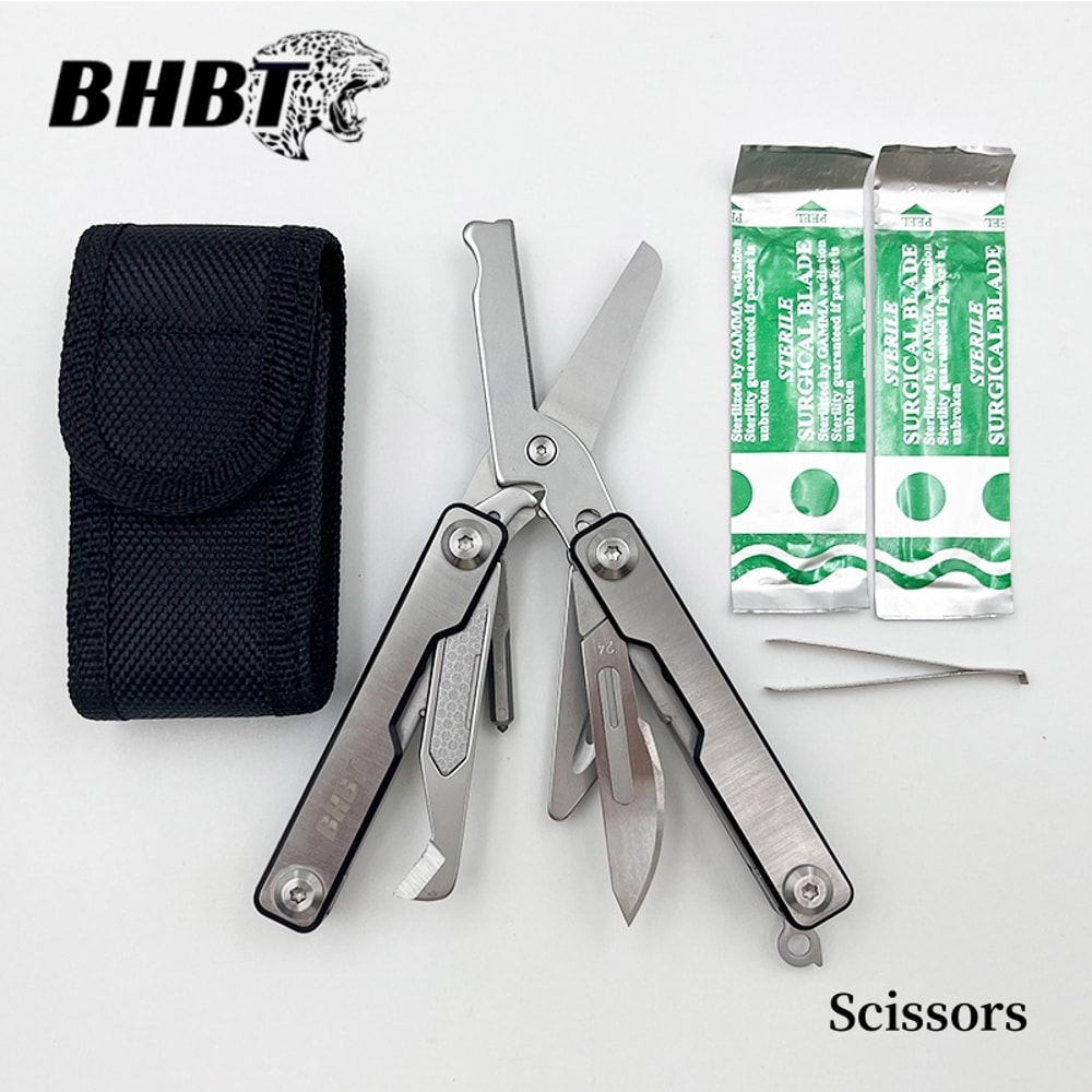 Stainless Steel EDC Mini MultiFunctional Tool Portable Pliers And Scissors Compact Tool For Travel 4