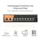 Port Gigabit Ethernet Switch With 8 PoE Ports Uplink Plug And Play Convenience 2