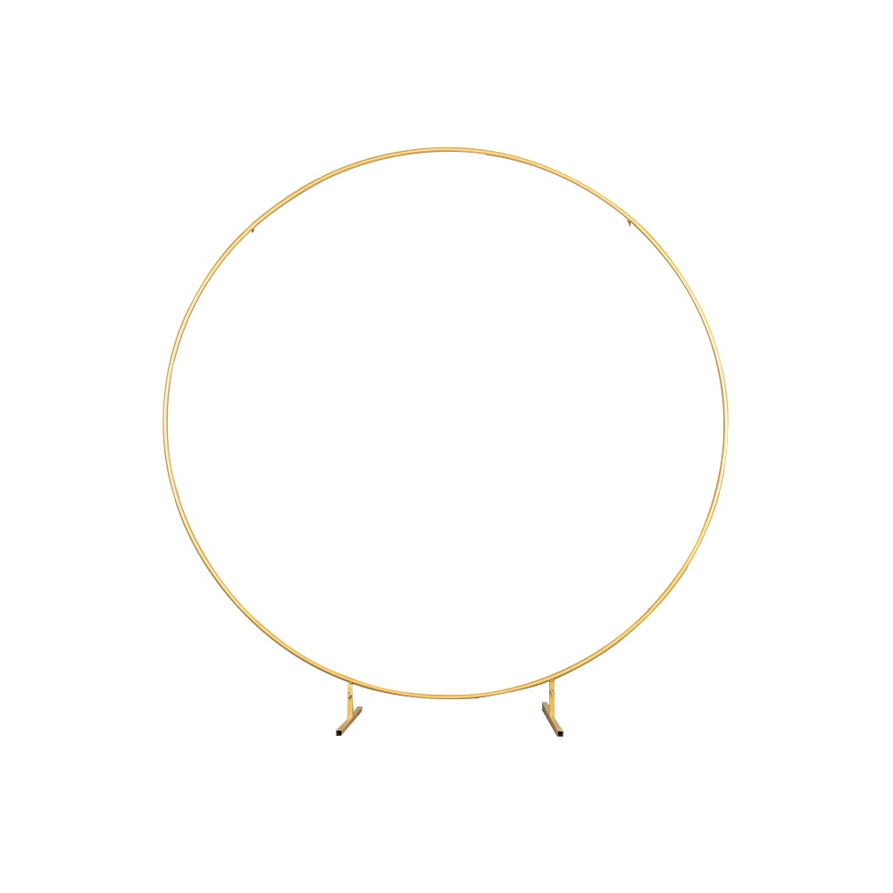 Round Wedding Arch Circle Flower Stand For Parties Balloon Arch For Birthday Christmas Decor 2