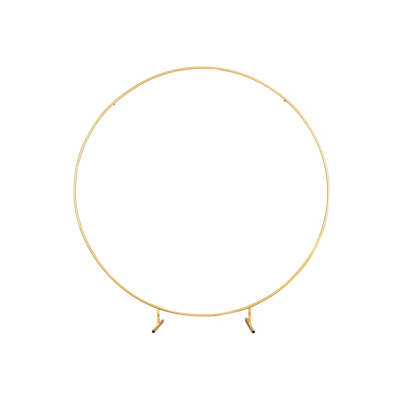 Round Wedding Arch Circle Flower Stand For Parties Balloon Arch For Birthday Christmas Decor 2