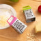 Stainless Steel Mini FourSided Grater Multifunctional Peel Cutter Nonslip Handle Fruit Ginger Garli 1