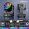 Somspot LED Moving Head Light RGBW Beam Focusing Projection Light DMX Stage Effect For Parties Bars