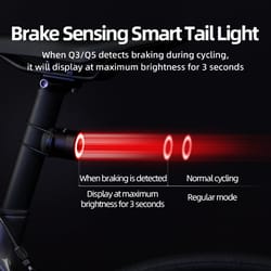 waterproof bike light, type-c rechargeable bicycle headlight, range, flashlight with tail light, cycling accessory
