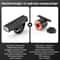 Waterproof Bike Light TypeC Rechargeable Bicycle Headlight Range Flashlight With Tail Light Cycling 1