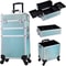 Removable Makeup Case Rolling Makeup Case 3 In 1 Cosmetology Case On Wheels 2
