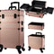 Removable Makeup Case Rolling Makeup Case 3 In 1 Cosmetology Case On Wheels 3