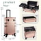 Removable Makeup Case Rolling Makeup Case 3 In 1 Cosmetology Case On Wheels 9