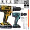 Impact Drill With Rechargeable Lithium Battery CrossBorder Flashlight Gun Electric Screwdriver For 3