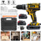 Impact Drill With Rechargeable Lithium Battery CrossBorder Flashlight Gun Electric Screwdriver For 5