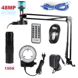 usb digital microscope camera, perfect for industrial soldering & jewelry inspection