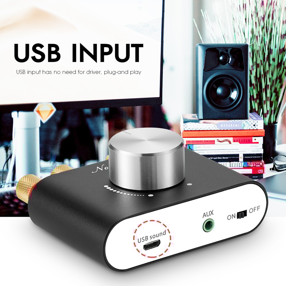Nobsound Mini Bluetooth Amplifier Hifi Audio Receiver Power Amp Car Sound Enhancement 0