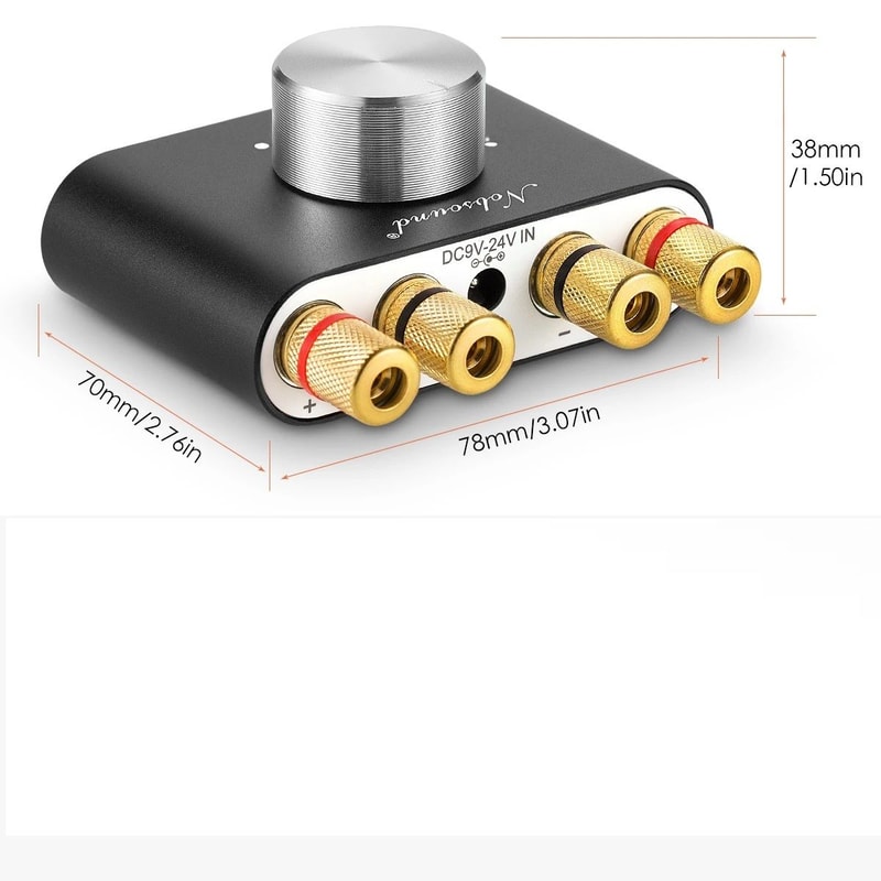 Nobsound Mini Bluetooth Amplifier Hifi Audio Receiver Power Amp Car Sound Enhancement 1