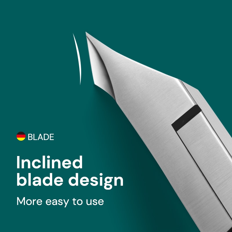 Stainless Steel Cuticle Nippers Nail Clippers Pedicure Dead Skin Remover Tool 3