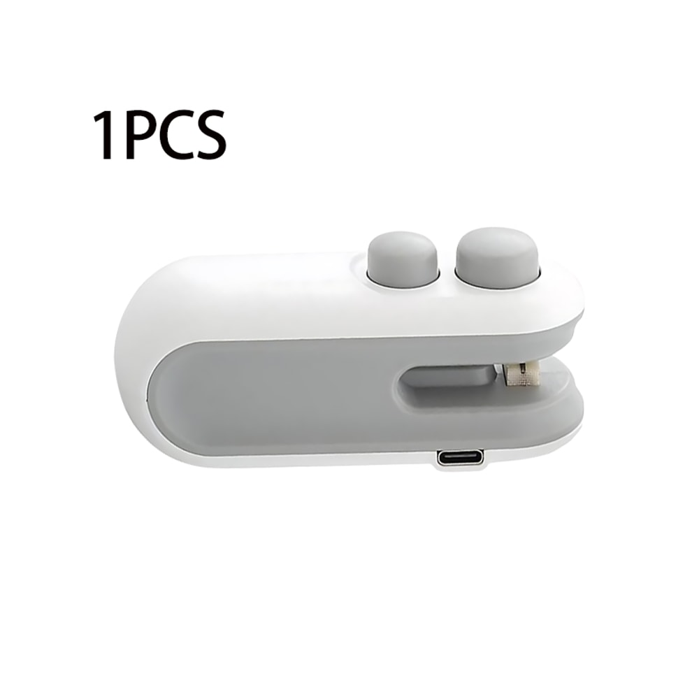 Portable Mini Heat Sealer Rechargeable Food Sealer Machine Handheld Clip Bag Sealer Airtight Sealin 1