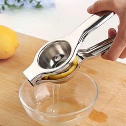 manual juicer stainless steel lemon squeezer, citrus press for orange and fruit juicing, kitchen accessories