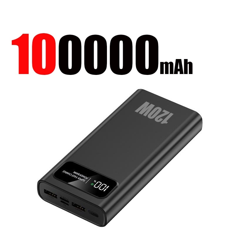 Power Bank Super Fast Charging Battery High Capacity Digital Display For Phones 8