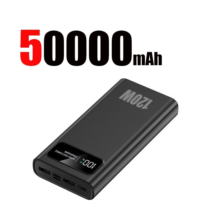 Power Bank Super Fast Charging Battery High Capacity Digital Display For Phones 6