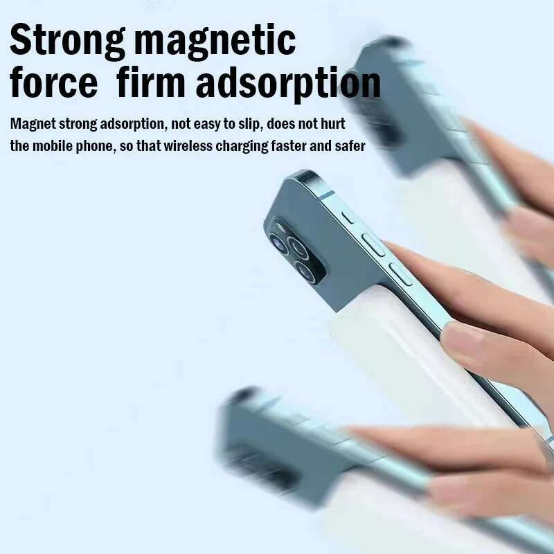 Portable For MagSafe Power Bank Wireless Charger Magnetic Battery Pack Auxiliary External Backup 5