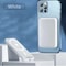 Portable For MagSafe Power Bank Wireless Charger Magnetic Battery Pack Auxiliary External Backup 0