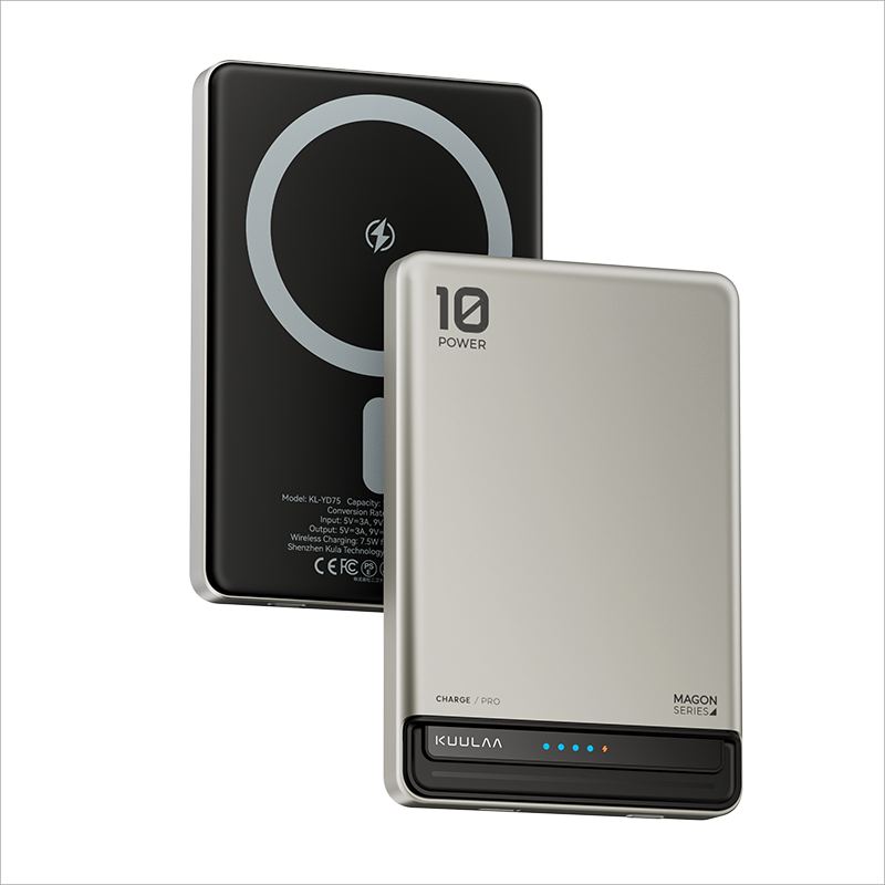 Wireless Magnetic Power Bank Portable Charger With Fast Charging For MagSafe Devices 1