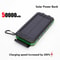 Portable Charging Poverbank Solar Power Bank External Battery Charger With Strong Light LDE Light 6