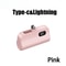 Portable Wireless Fast Charging External Battery Mini Capsule High Capacity Power Bank 2