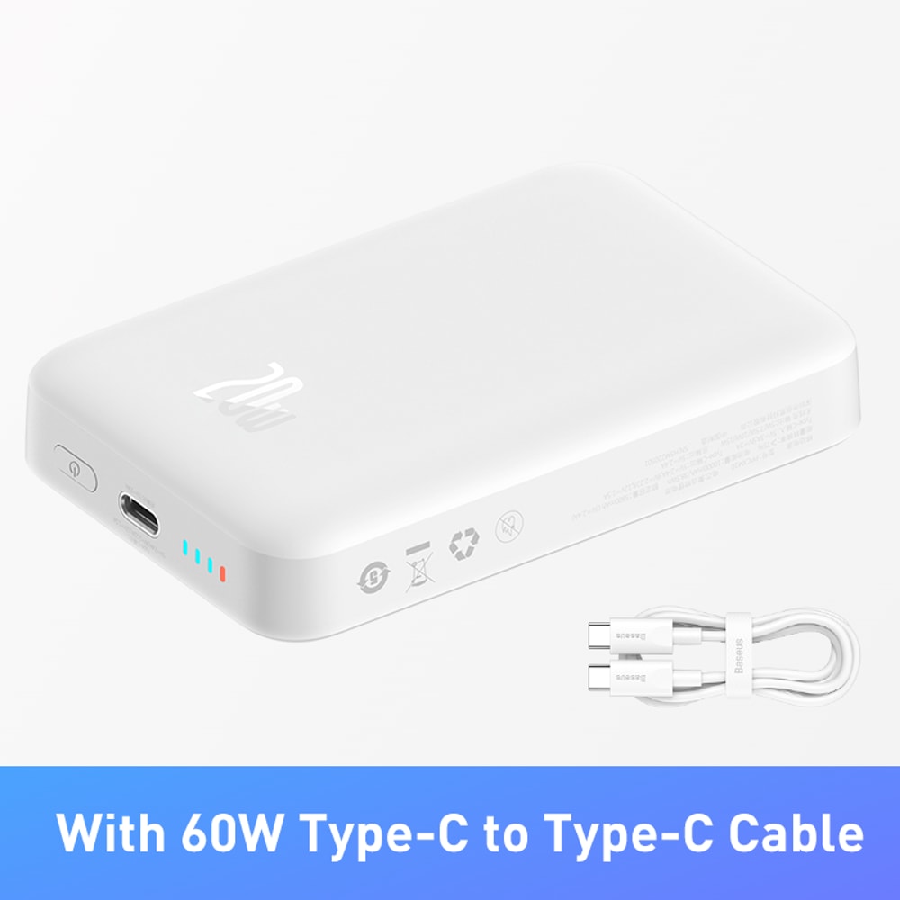 Mini Power Bank Auto Wake Magnetic Wireless Fast Charge Powerbank For Phones And On The Go Chargin 0