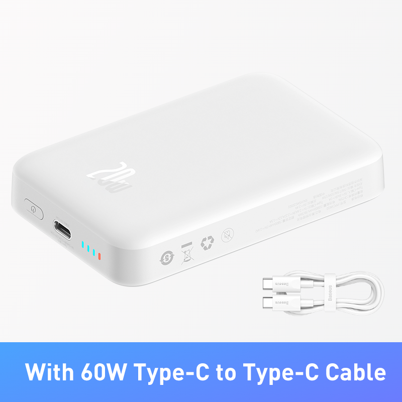 Mini Power Bank Auto Wake Magnetic Wireless Fast Charge Powerbank For Phones And On The Go Chargin 0