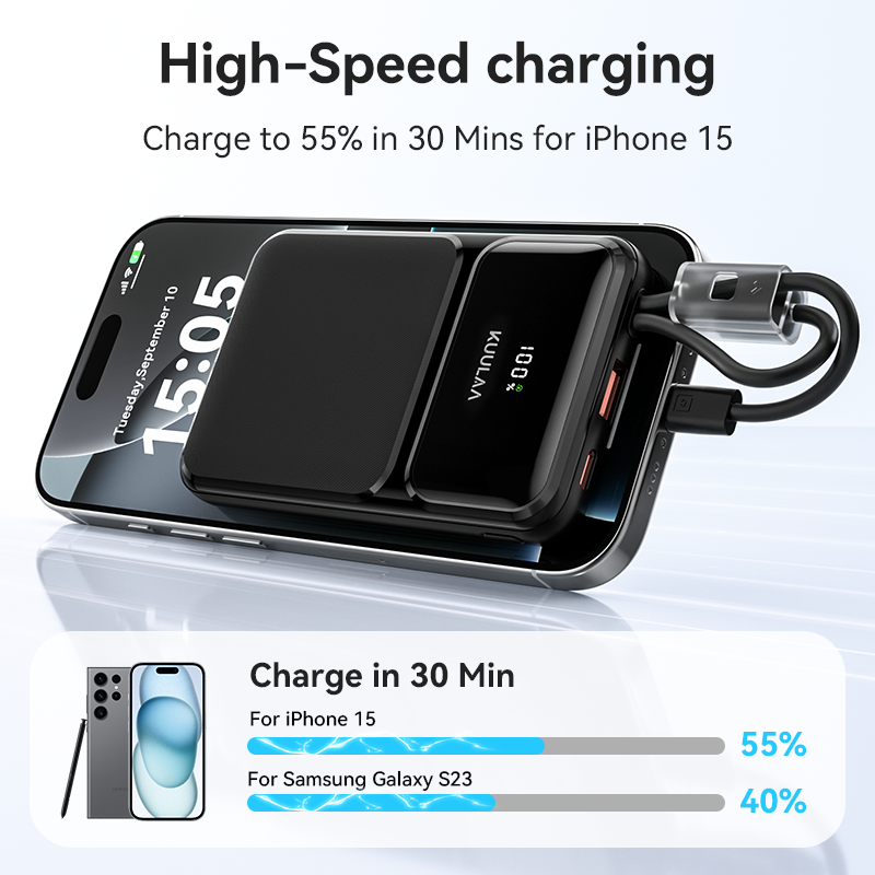 Portable Powerbank Charger Power Bank Fast Charging External Battery For Phones And Devices 4