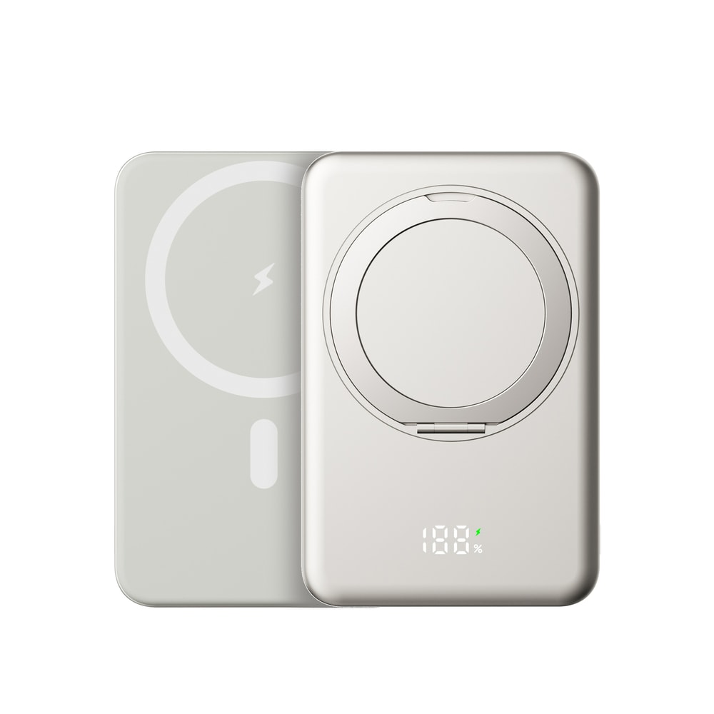 Magnetic Wireless Fast Charger Slim Mini Power Bank For MagSafe Portable External Battery For IPhon 1