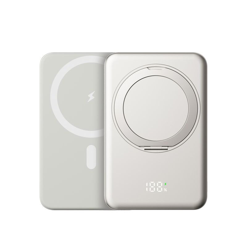 Magnetic Wireless Fast Charger Slim Mini Power Bank For MagSafe Portable External Battery For IPhon 1