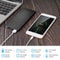 Portable Power Bank, Dual USB Charging Ports for Phone, Heated Jacket, Flashlight