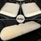 Winter Warmth Plush Rabbit Fur Car Seat Cushion Thickened Wool OnePiece Square Cushion For Main Dri 0