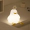 USB Rechargeable Cute Duck LED Night Light Silicone Lamp With Touch Switch Ideal Bedroom Decoration 0