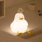 USB Rechargeable Cute Duck LED Night Light Silicone Lamp With Touch Switch Ideal Bedroom Decoration 3