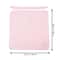 Premium Newborn Baby Blanket Pink, Soft and Thick Warm Swaddling Clothes, Infant Wrapping Towel
