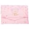 Premium Newborn Baby Blanket Pink, Soft and Thick Warm Swaddling Clothes, Infant Wrapping Towel