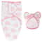 Newborn Photography Blanket Bowknot Blanket Hat Set Flower Lightweight Material 7