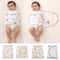 Cotton Baby Swaddle Wrap For 06 Months Anti Startle Muslin Swaddling Blanket Newborn Sleeping Blank 0