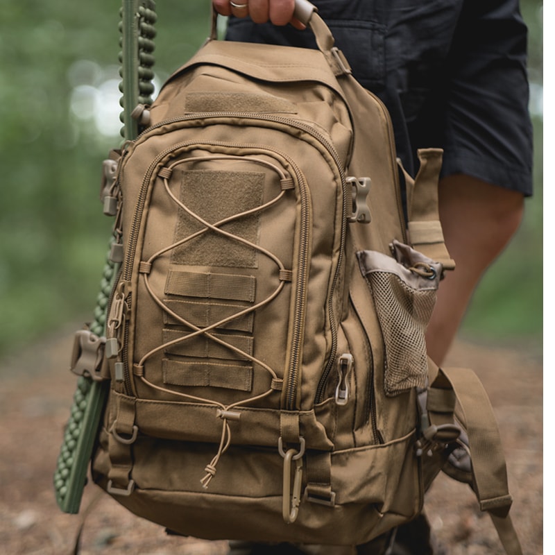 Large Capacity Military Backpack Outdoor Tactical Hiking Bag Mens Army Bags Camping Rucksack For Tr 4